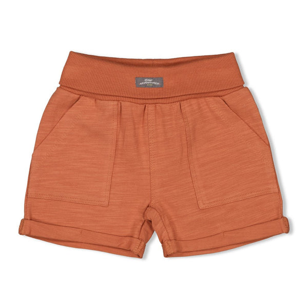 s Short - Mini Adventurer van Feetje in de kleur Brique in maat 86.