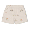 s Short AOP - Mini Adventurer van Feetje in de kleur Offwhite melange in maat 86.