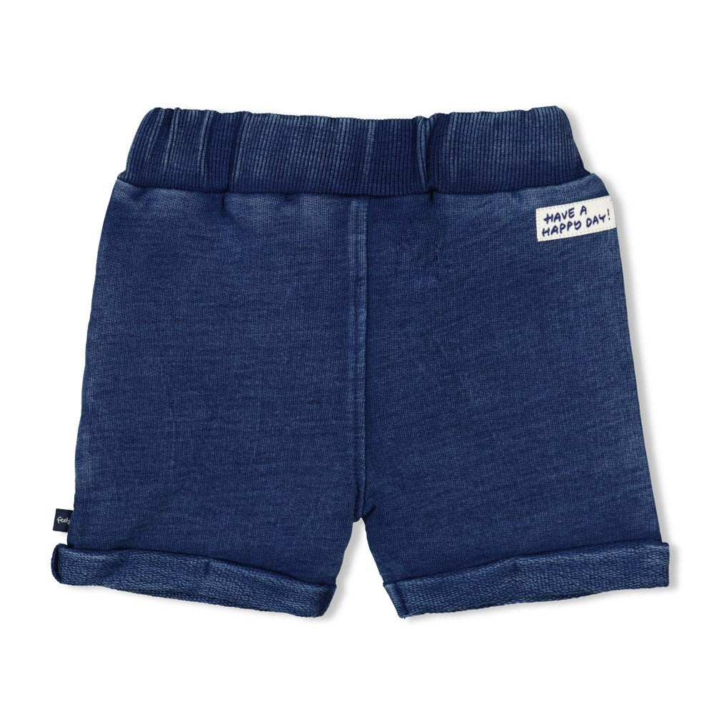 s Short - Summer Denims van Feetje in de kleur Indigo in maat 86.