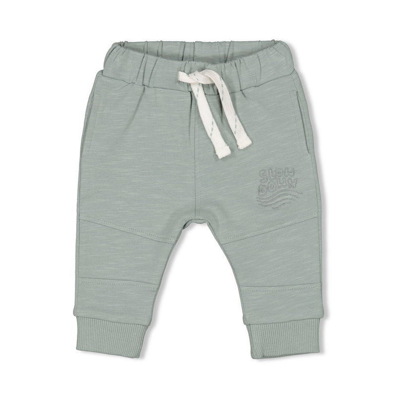 s Broek - Turtelly Cool van Feetje in de kleur Zeegroen in maat 86.