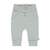 s Broek streep - Turtelly Cool van Feetje in de kleur Zeegroen in maat 86.
