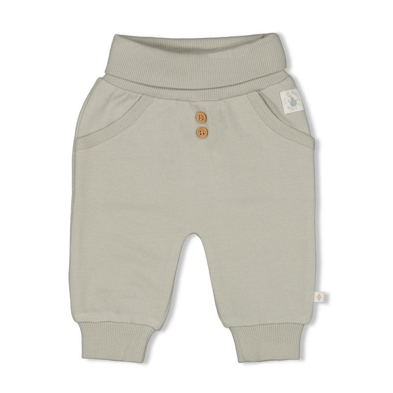 s Broek - Picnic Party van Feetje in de kleur Mint in maat 62.