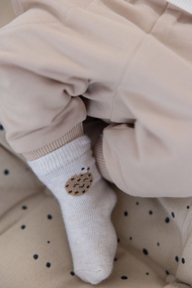 s Broek - Cute Cookie van Feetje in de kleur Zand in maat 62.