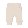 s Broek rib - Cute Cookie van Feetje in de kleur Offwhite in maat 62.