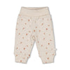 s Broek AOP - Sweet Poppy van Feetje in de kleur Offwhite melange in maat 62.