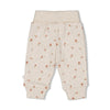 s Broek AOP - Sweet Poppy van Feetje in de kleur Offwhite melange in maat 62.