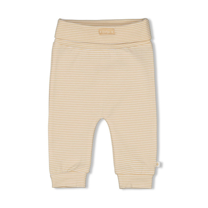 s Broek streep - Special Delivery van Feetje in de kleur Zand in maat 62.