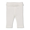 s Legging pointelle - Flower Field van Feetje in de kleur Offwhite in maat 86.