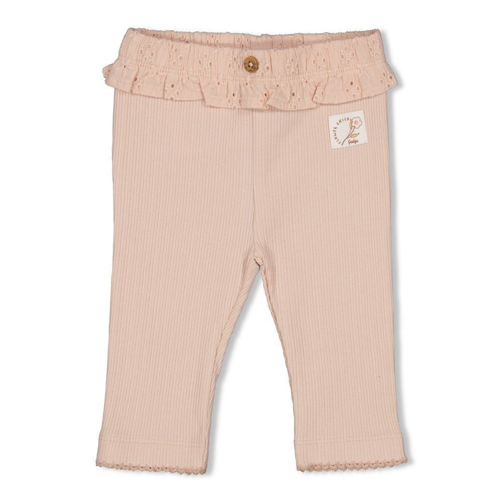 Feetje Legging pointelle - Flower Field