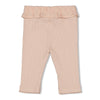 s Legging pointelle - Flower Field van Feetje in de kleur Roze in maat 86.