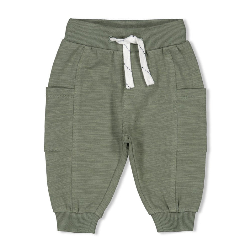 s Broek - Rock My Boat van Feetje in de kleur Groen in maat 86.