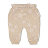 s Broek ruches AOP - Starfish Wishes van Feetje in de kleur Zand in maat 86.