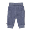 s Broek - Farm Life van Feetje in de kleur Indigo melange in maat 62.