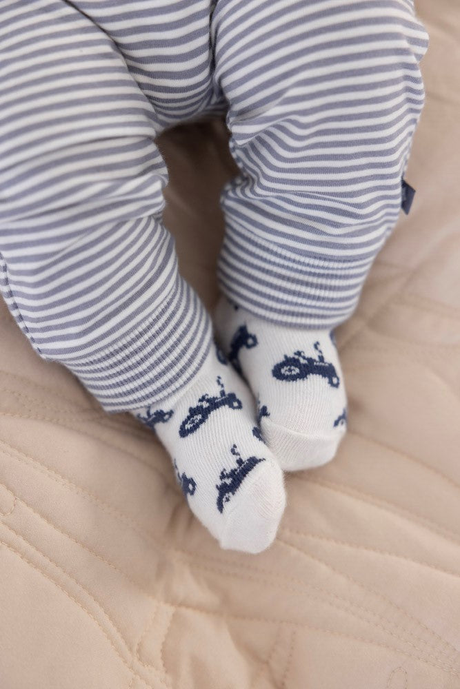 s Broek streep - Farm Life van Feetje in de kleur Indigo in maat 62.