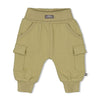 s Broek rib - Mini Adventurer van Feetje in de kleur Olijf in maat 86.