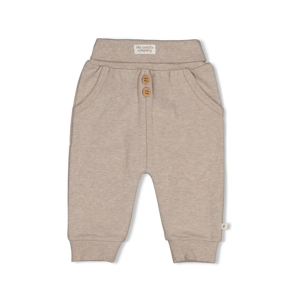Unisexs Broek - The Cuddle Company van Feetje in de kleur Bruin melange in maat 62.
