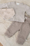 Unisexs Broek - The Cuddle Company van Feetje in de kleur Bruin melange in maat 62.