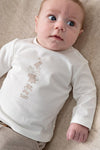 Unisexs Broek - The Cuddle Company van Feetje in de kleur Bruin melange in maat 62.