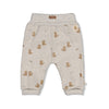Jongens Broek AOP - Tiny Timber Tales van Feetje in de kleur Grijs melange in maat 86.