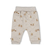 Jongens Broek AOP - Tiny Timber Tales van Feetje in de kleur Grijs melange in maat 86.