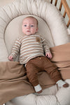 Jongens Broek - Tiny Timber Tales van Feetje in de kleur Bruin in maat 86.