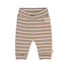 Jongens Broek rib met streep - Tiny Timber Tales van Feetje in de kleur Grijs melange in maat 86.