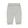 Jongens Broek rib met streep - Penguin Cuddles van Feetje in de kleur Antraciet melange in maat 62.