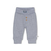 Jongens Broek rib - Breakfast Buddy van Feetje in de kleur Blauw melange in maat 62.