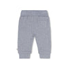 Jongens Broek rib - Breakfast Buddy van Feetje in de kleur Blauw melange in maat 62.