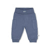 Jongens Broek rib - Breakfast Buddy van Feetje in de kleur Blauw in maat 62.