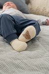 Jongens Broek rib - Breakfast Buddy van Feetje in de kleur Blauw in maat 62.