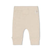 Unisexs Broek rib - Over the Moon for You van Feetje in de kleur Kit in maat 62.