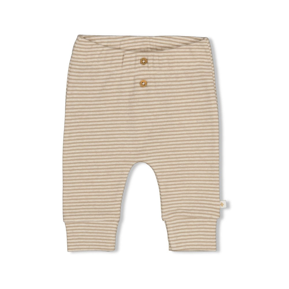 Feetje Broek rib met streep - Over the Moon for You