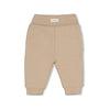 Unisexs Broek - Over the Moon for You van Feetje in de kleur Taupe in maat 62.