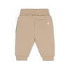 Unisexs Broek - Over the Moon for You van Feetje in de kleur Taupe in maat 62.