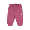 Meisjes Broek - Afternoon Tea van Feetje in de kleur Berry in maat 86.