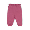 Meisjes Broek - Afternoon Tea van Feetje in de kleur Berry in maat 86.