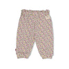Meisjes Broek AOP - Afternoon Tea van Feetje in de kleur Creme in maat 86.