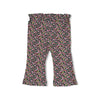 Meisjes Flare broek rib AOP - Afternoon Tea van Feetje in de kleur Groen in maat 86.