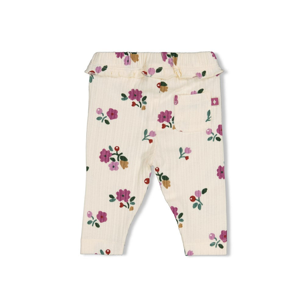 Feetje Legging rib AOP - Afternoon Tea