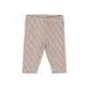 Meisjes Legging AOP- Afternoon Tea van Feetje in de kleur Creme in maat 86.