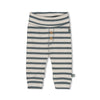 Jongens Broek rib met streep - Beep Beep van Feetje in de kleur Zeegroen in maat 86.