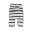 Jongens Broek rib met streep - Beep Beep van Feetje in de kleur Zeegroen in maat 86.