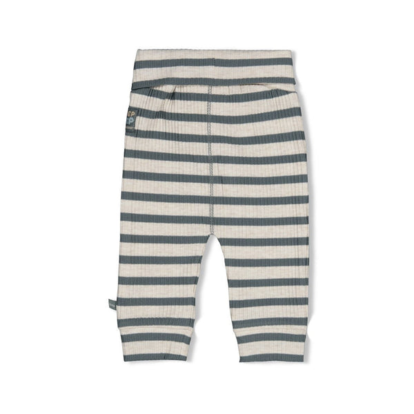 Feetje Broek rib met streep - Beep Beep