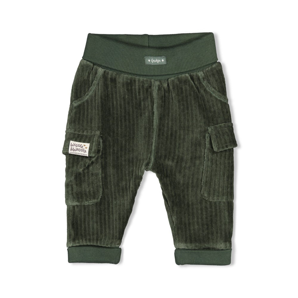 Feetje Broek velours rib - Wiggle and Waddle
