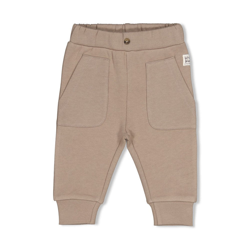 Jongens Broek - Wiggle and Waddle van Feetje in de kleur Grijs in maat 92.