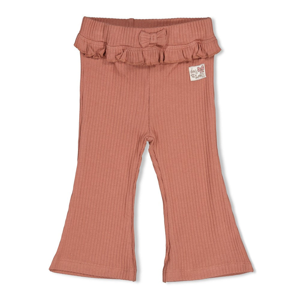 Feetje Flare broek rib - Dress to Impress