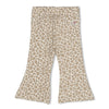 Meisjes Flare broek AOP - Dress to Impress van Feetje in de kleur Offwhite melange in maat 92.