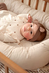 Meisjes Legging rib - My Little Love van Feetje in de kleur Taupe in maat 86.