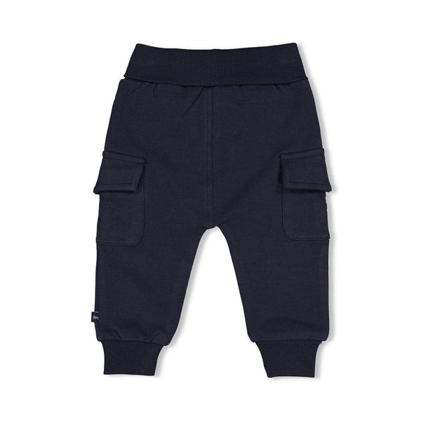 Jongens Broek - Built for Fun van Feetje in de kleur Marine in maat 92.